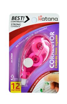 Corrector en cinta