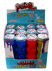 Botella de slime display x 12