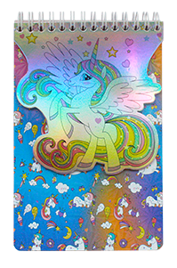 Libreta doble holografica 