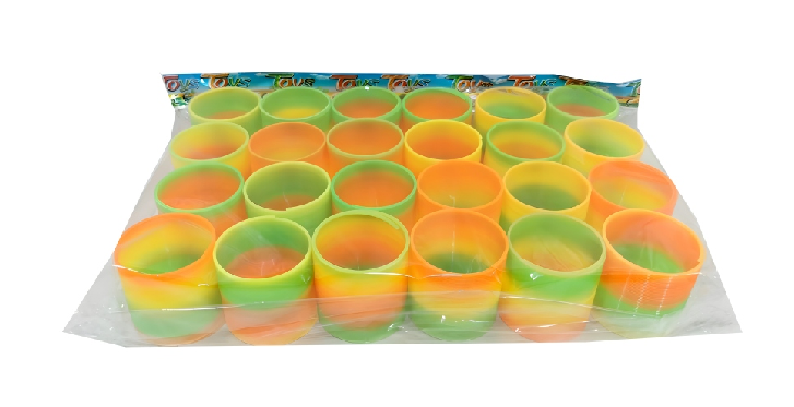 Resorte tricolor en bolsa x 24