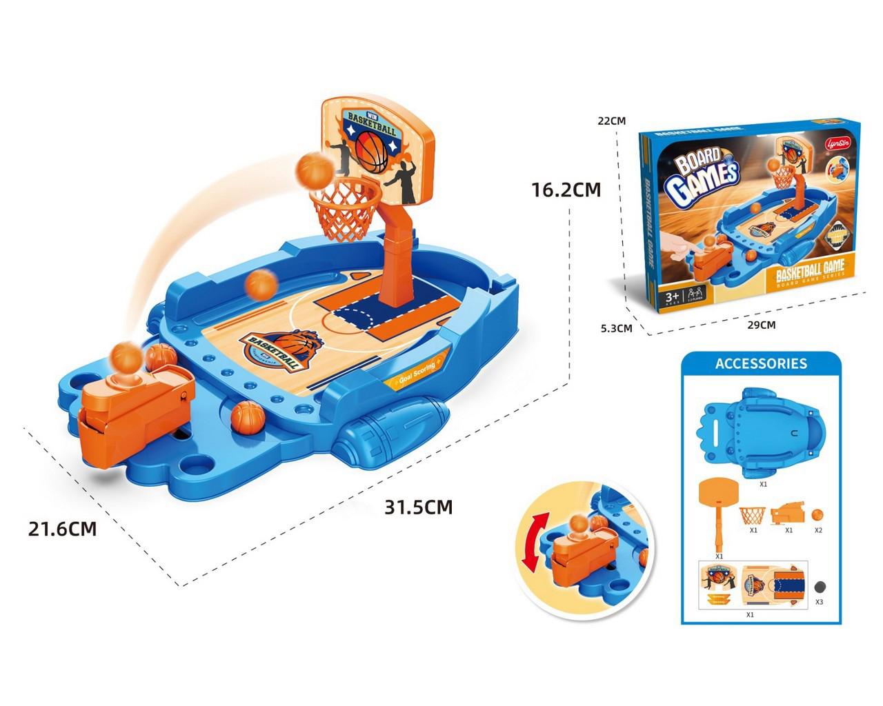 Juego de mesa de basquet en caja