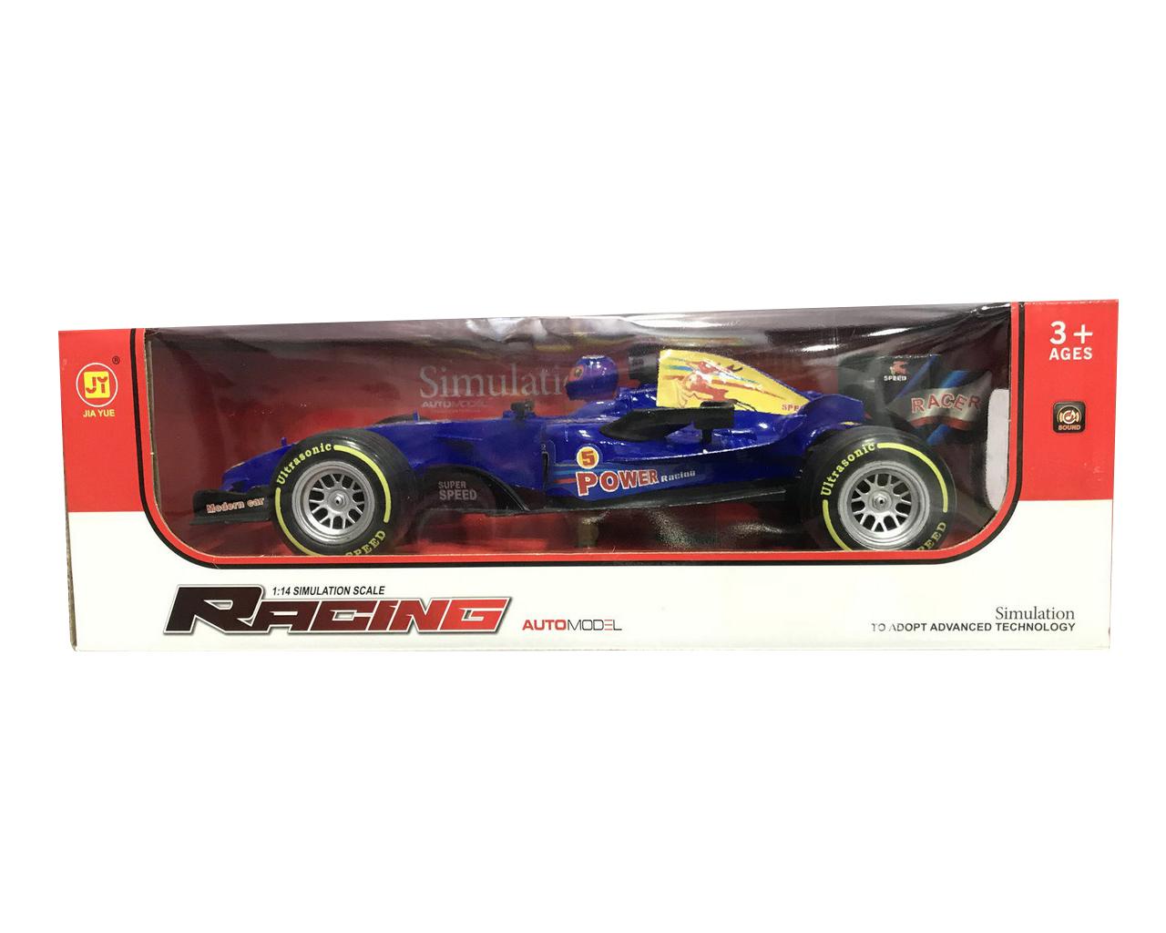 F1 a fricción/pila con sonido en window box