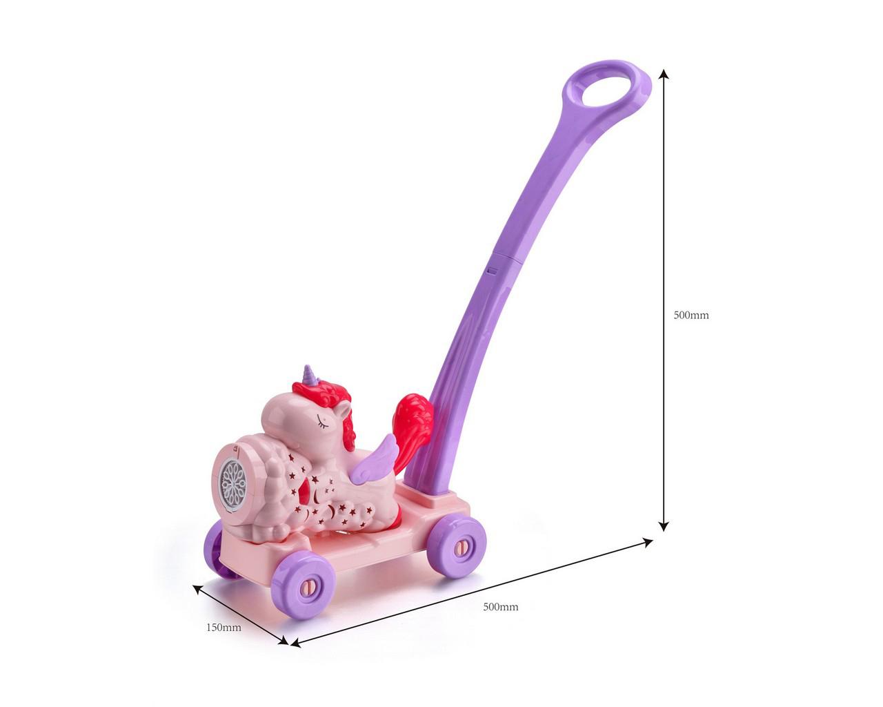 Burbujero caminador unicornio en caja