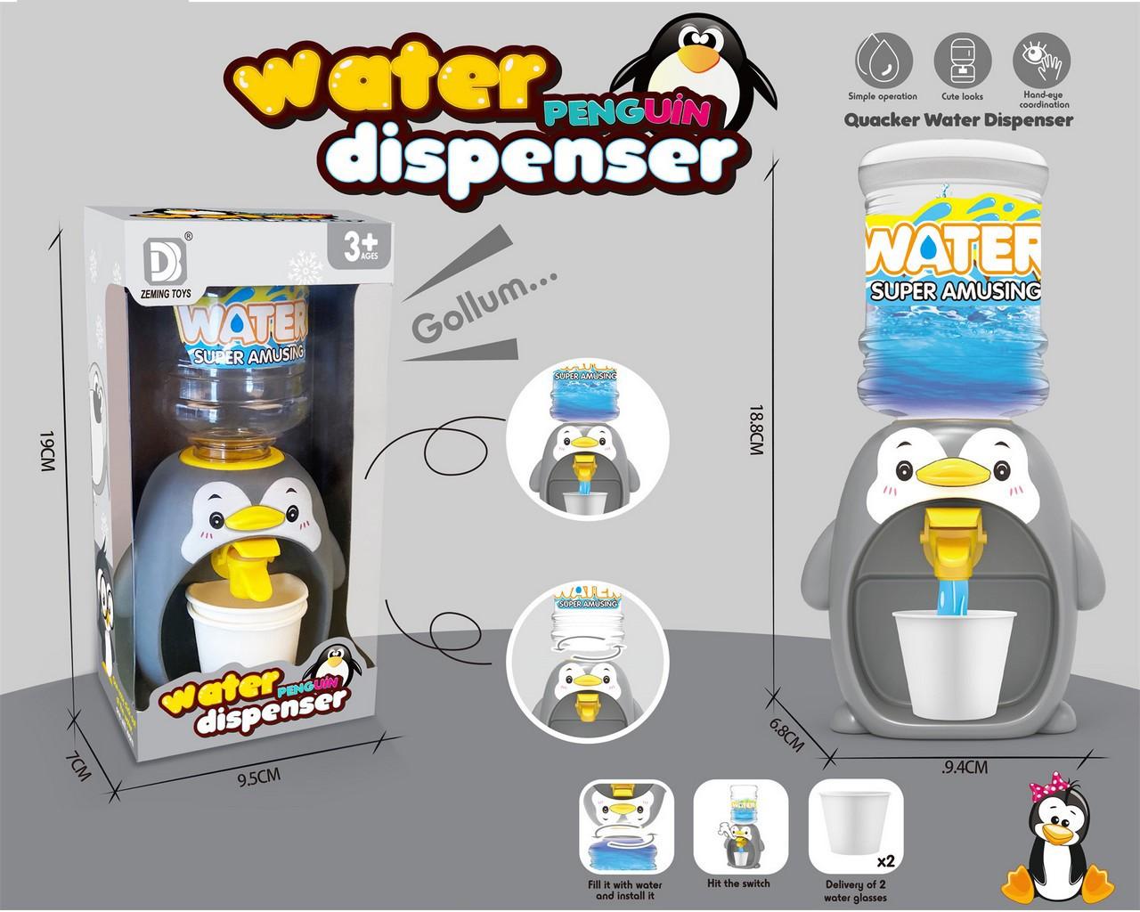Mini dispenser pingüino en window box