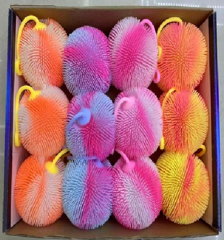 Pelotita con pelitos en display x 12