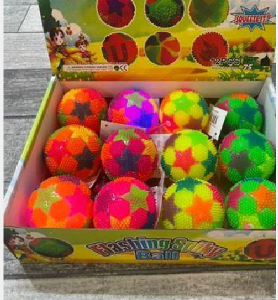 Pelota con luz en display x 12