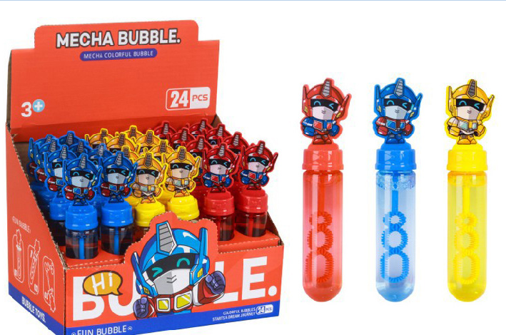 Burbujero robot en display