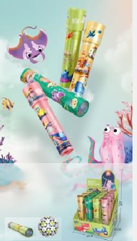 Caleidoscopio de animalitos en display x 12