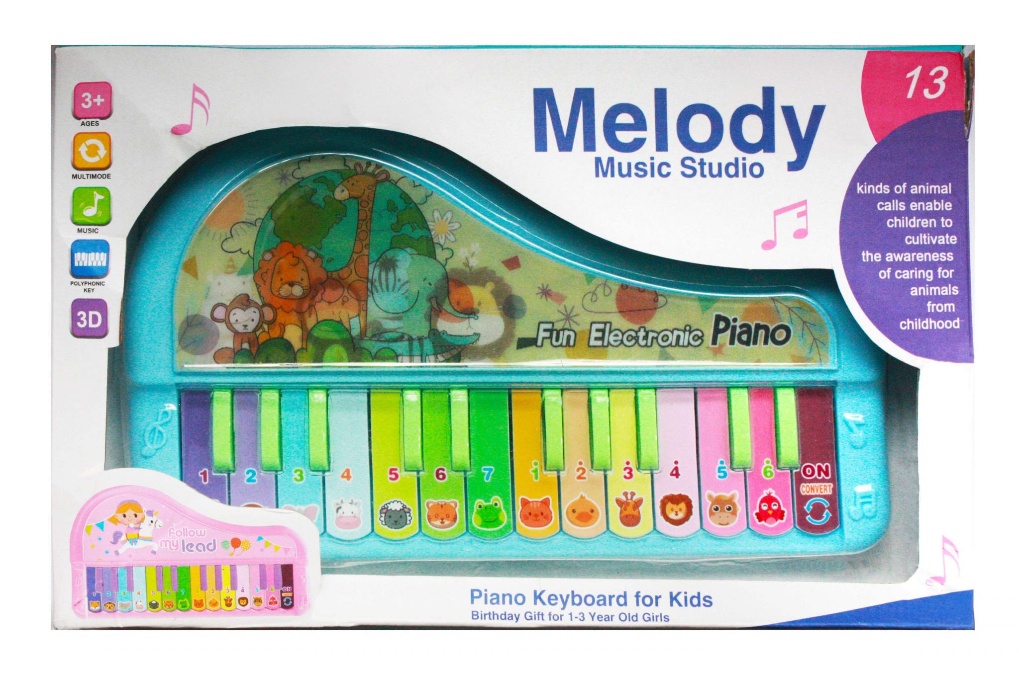 Piano con sonido de animales en window box