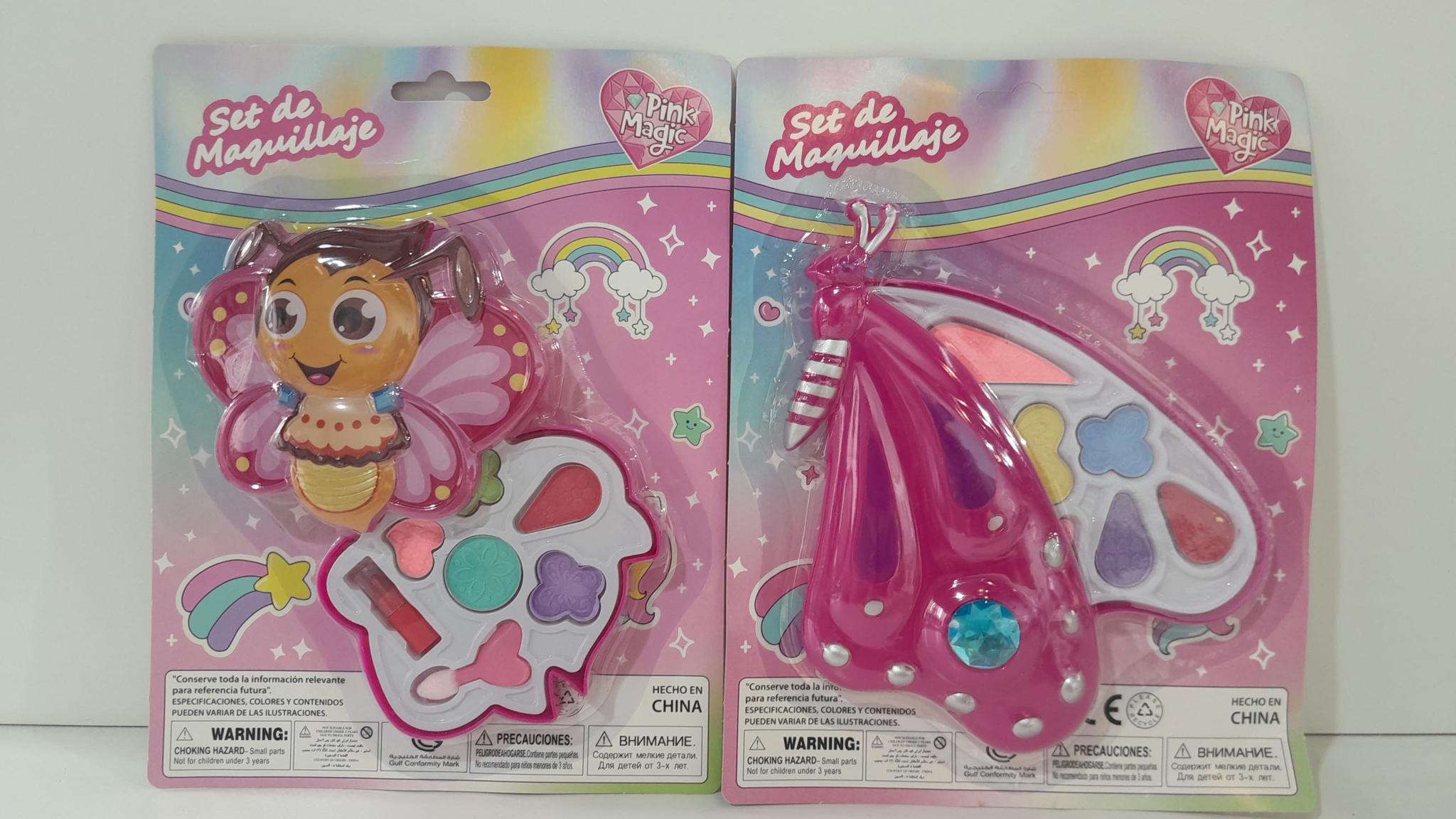 Set de comestica diseño animalitos en blister