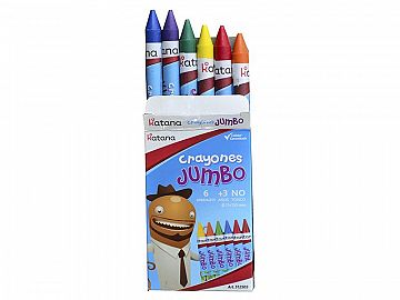 Crayones Jumbo X6