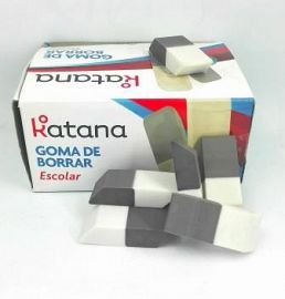 Goma gris blanca mediana