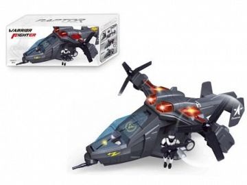 Helicoptero a pila luz y sonido