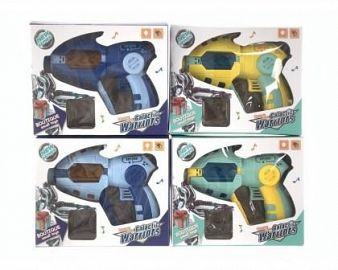 Arma luz y sonido caja