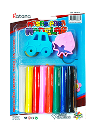 Masas moldeables 8 colores