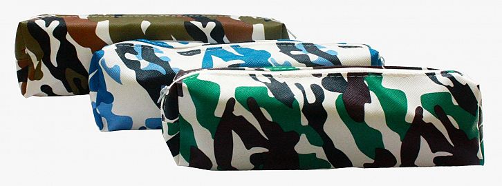 Cartuchera militar variedad de colores