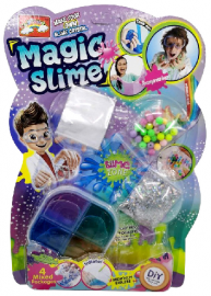 Laboratorio de slime con accesorios en blister