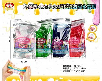 Slime cristal en bolsa zip