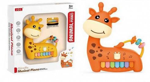 Piano infantil jirafa en window box