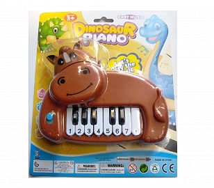 Piano infantil hipopotamo en blister