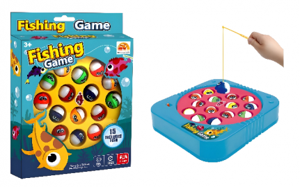 Juego de pesca a pila en window box