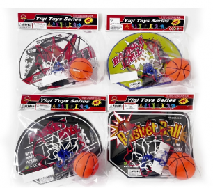 Aro de basquet mas pelota en bolsa
