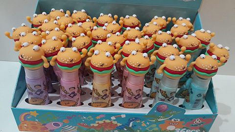 Resaltador hamburguesa en display